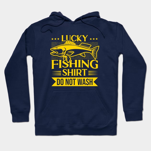 Lucky Fishing Do Not Wash Hoodie by Zen Cosmos Official